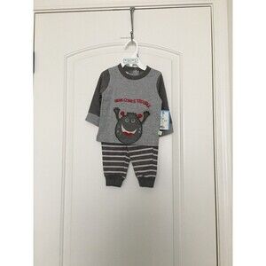 Duck Duck Goose Baby Boys 2 Piece Jogger Pant Set Top & Pants Size 6/9 Months